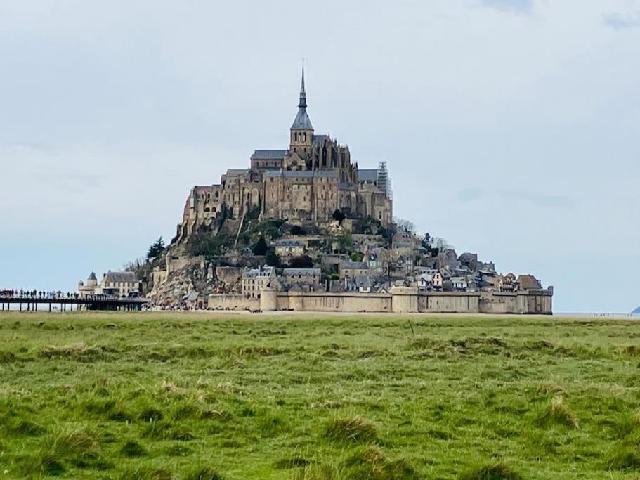 Maison 5 P, Face Mont St Michel Huisnes-sur-Mer Exteriér fotografie
